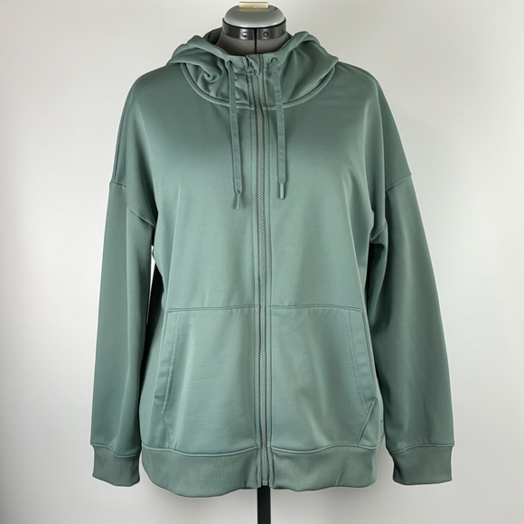 MONDETTA™️ Size XL Ladies' Performance Full-Zip Midweight Hoodie - Picture 1 of 9